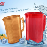 Luxury Jug 2000 mL, Crystal, BPA FREE, Arihant
